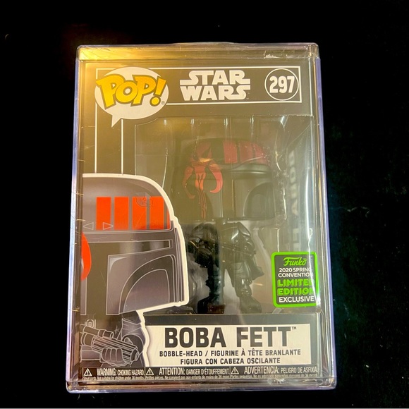 Star Wars “Boba Fett” 2020 Emerald City Comic Con Exclusive #297 - Picture 2 of 4